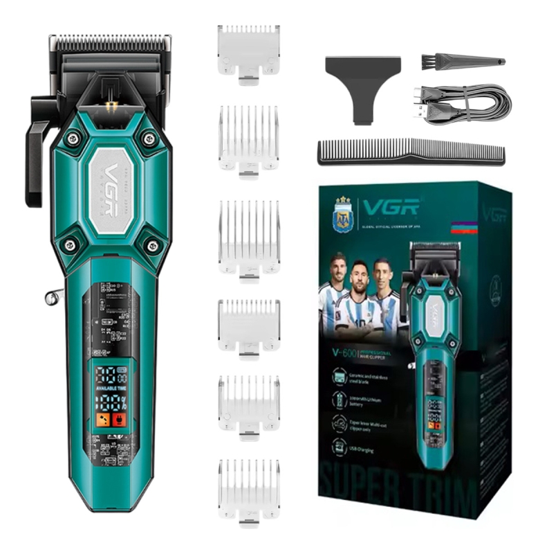 Машинка для стрижки волос VGR V-600 Черная Машинка для стрижки волос VGR V-600 Черная