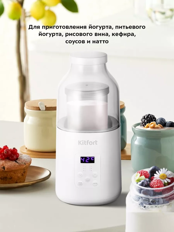 Йогуртница электрическая КТ-6296 - 30 Вт Йогуртница электрическая КТ-6296 - 30 Вт