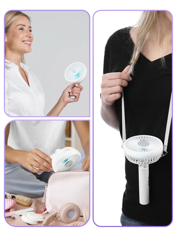 Мини-вентилятор настольный беспроводной КТ-402 - 5 Вт Мини-вентилятор настольный беспроводной КТ-402 - 5 Вт