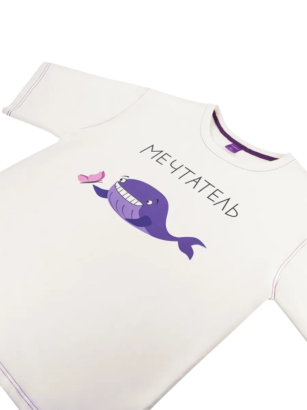 Футболка белая КТ-9852