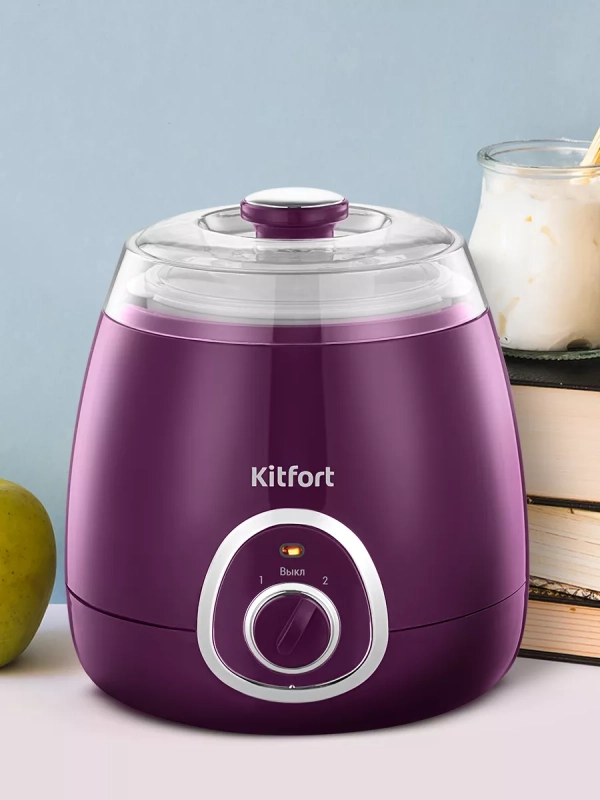 Йогуртница с баночкой электрическая КТ-6398 - 15 Вт Йогуртница с баночкой электрическая КТ-6398 - 15 Вт