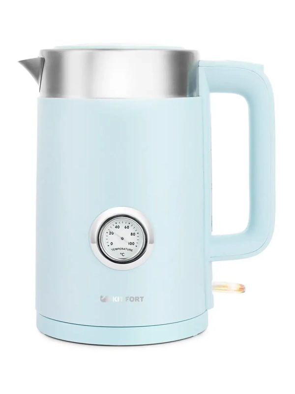 Чайник электрический металлический КТ-659 - 1.7 л Чайник электрический металлический КТ-659 - 1.7 л