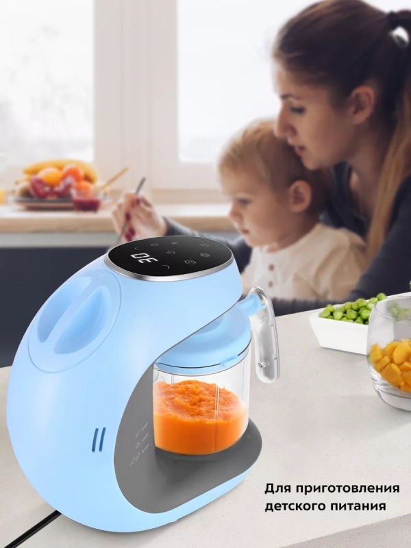 Пароварка-блендер для детского питания КТ-2322 - 300 Вт Пароварка-блендер для детского питания КТ-2322 - 300 Вт