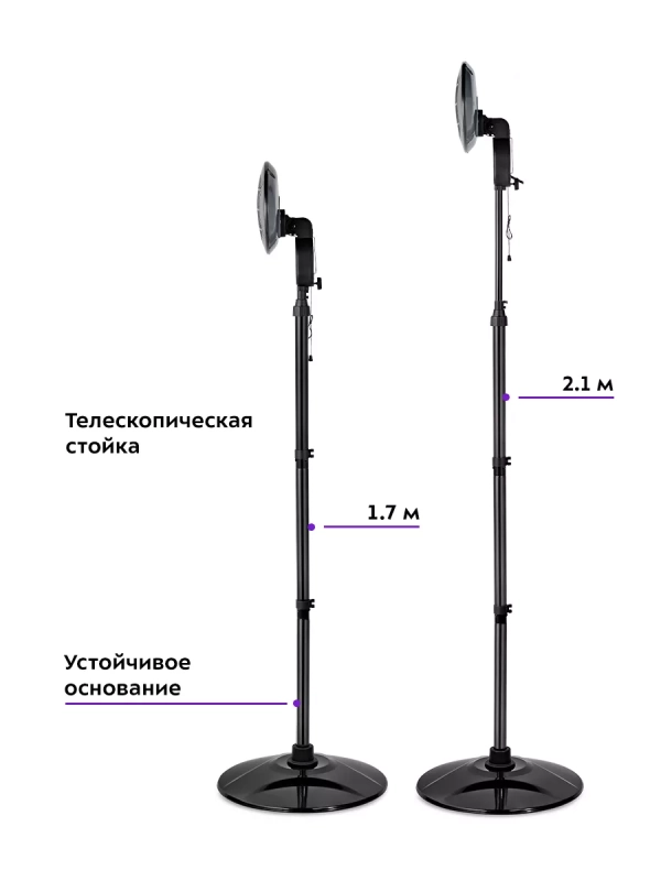 Инфракрасный обогреватель электрический КТ-2714 - 2000 Вт Инфракрасный обогреватель электрический КТ-2714 - 2000 Вт