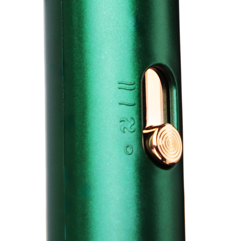 Фен для волос, 900Вт, 2 скорости, 3 температуры, 220-240В, зеленый