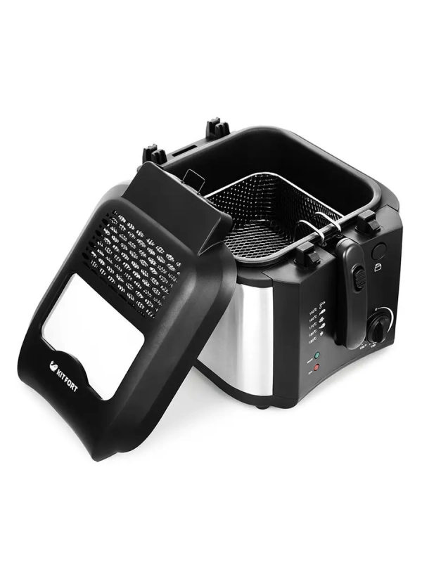 Фритюрница электрическая КТ-2024 - 1450-1600 Вт Фритюрница электрическая КТ-2024 - 1450-1600 Вт