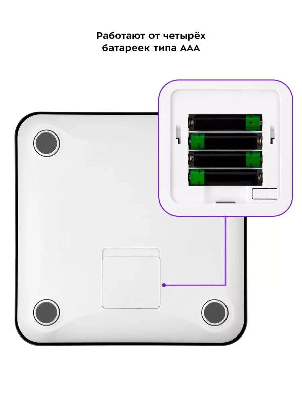 Весы напольные электронные умные КТ-816