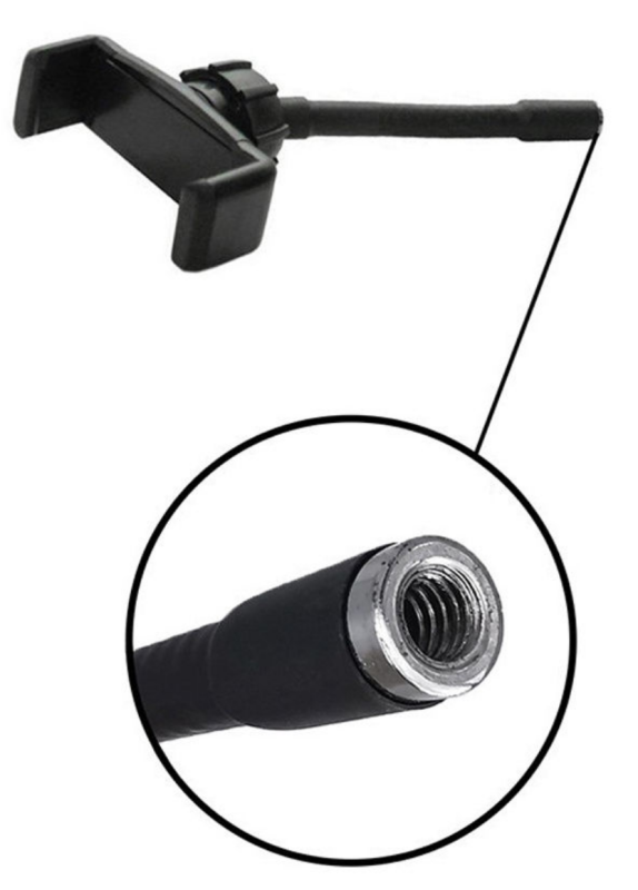 Гибкий держатель для телефона (внутренняя резьба) mini UFH-04 ISA (12см) Гибкий держатель для телефона (внутренняя резьба) mini UFH-04 ISA (12см)