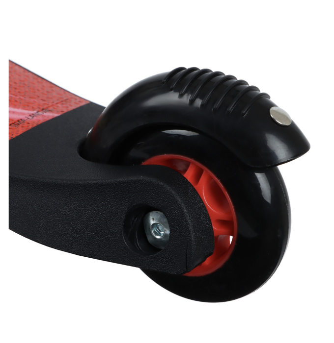 Cамокат GRAFFITI Drive, колёса PU 110/75 мм, ABEC 7, цвет красный