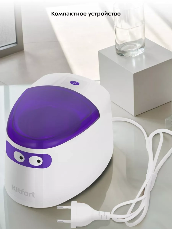 Ультразвуковая ванна для украшений КТ-6338 - 22 Вт Ультразвуковая ванна для украшений КТ-6338 - 22 Вт