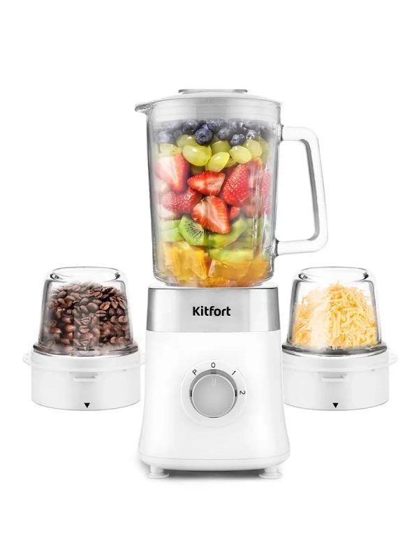 Блендер стационарный с чашей КТ-3030 (3 в 1) - 800 Вт Блендер стационарный с чашей КТ-3030 (3 в 1) - 800 Вт