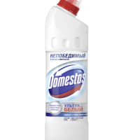 Средство для чистки туалета DOMESTOS Эксперт сила 7 Ультрабелый, 500мл