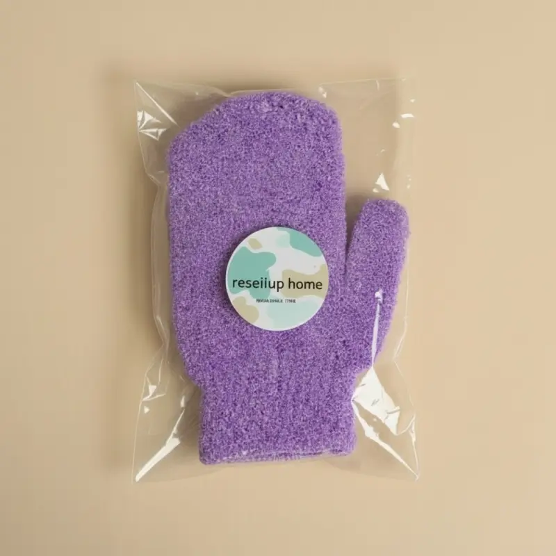 Мочалка - варежка массажная Доляна, 18&times;12 см, МИКС