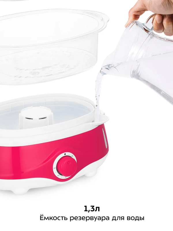 Пароварка электрическая КТ-6453 - 840-1000 Вт Пароварка электрическая КТ-6453 - 840-1000 Вт