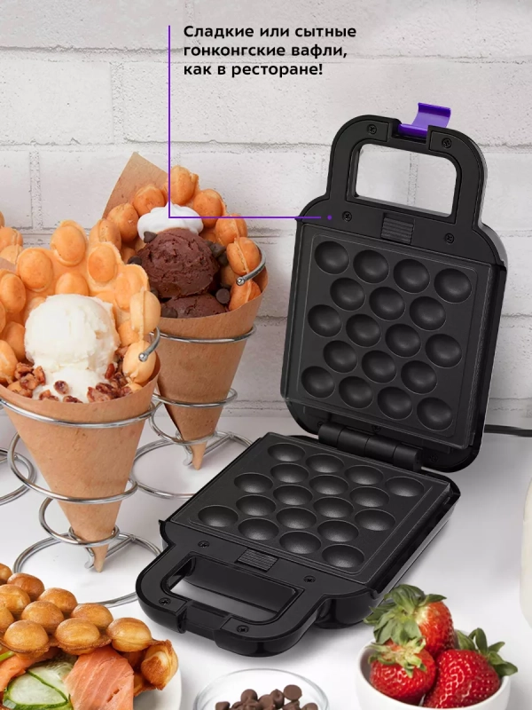 Вафельница электрическая для венских вафель КТ-3609 (3 в 1) Вафельница электрическая для венских вафель КТ-3609 (3 в 1)