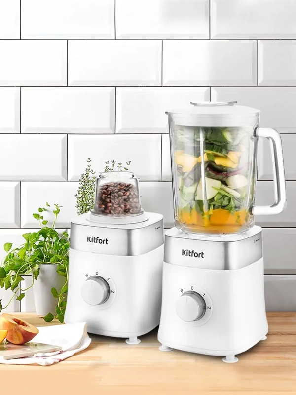 Блендер стационарный с чашей КТ-3030 (3 в 1) - 800 Вт Блендер стационарный с чашей КТ-3030 (3 в 1) - 800 Вт