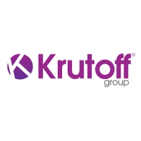 Защитное стекло Krutoff для iPhone 14, гибридное, полный клей