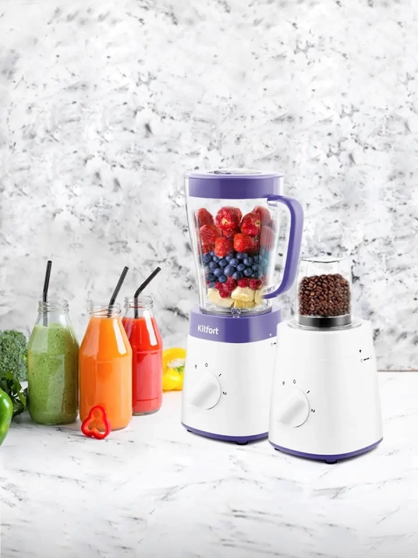 Блендер стационарный с чашей КТ-3031 (3 в 1) - 500 Вт Блендер стационарный с чашей КТ-3031 (3 в 1) - 500 Вт