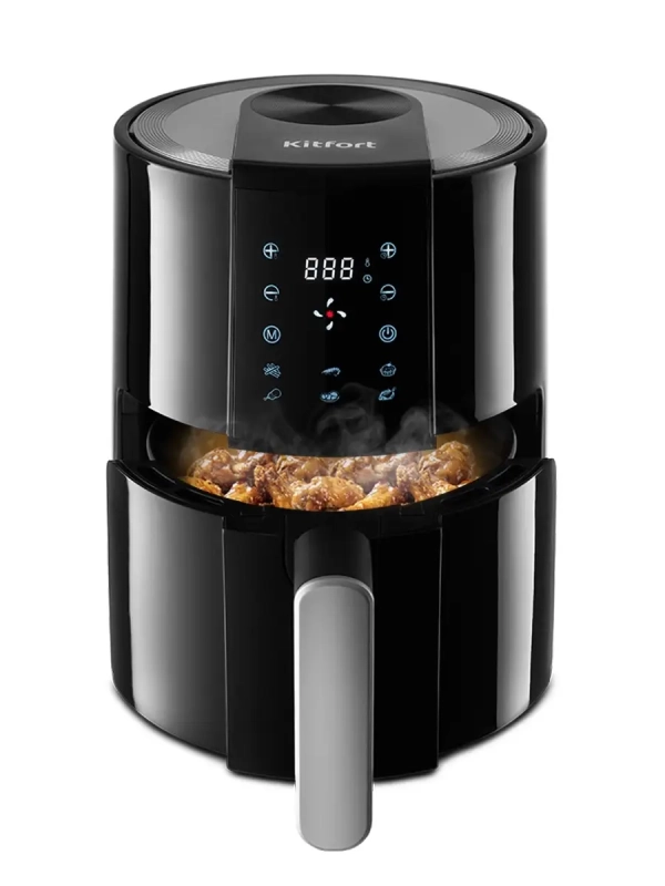 Аэрогриль электрический КТ-2225 - 1,9 л 1000 Вт Аэрогриль электрический КТ-2225 - 1,9 л 1000 Вт