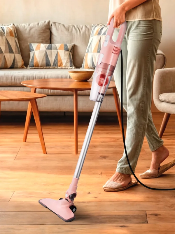 Пылесос для дома вертикальный ручной КТ-586 (2 в 1) - 600 Вт Пылесос для дома вертикальный ручной КТ-586 (2 в 1) - 600 Вт