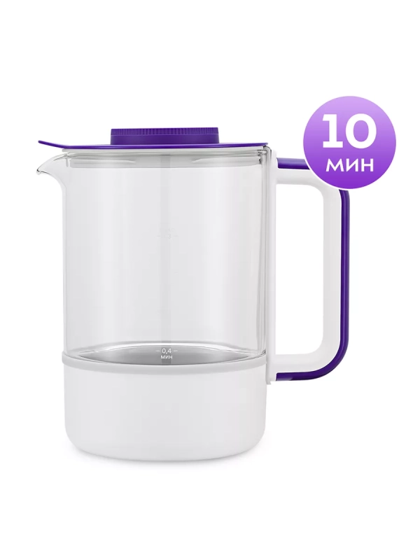 Чайник электрический стеклянный КТ-6191 - 1.3 л
