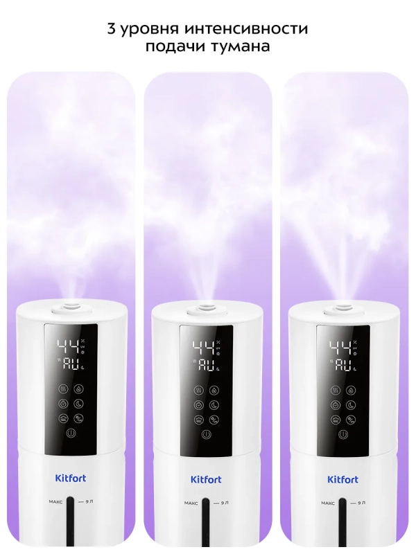 Увлажнитель воздуха для дома с УФ-лампой КТ-3858 - 125 Вт Увлажнитель воздуха для дома с УФ-лампой КТ-3858 - 125 Вт