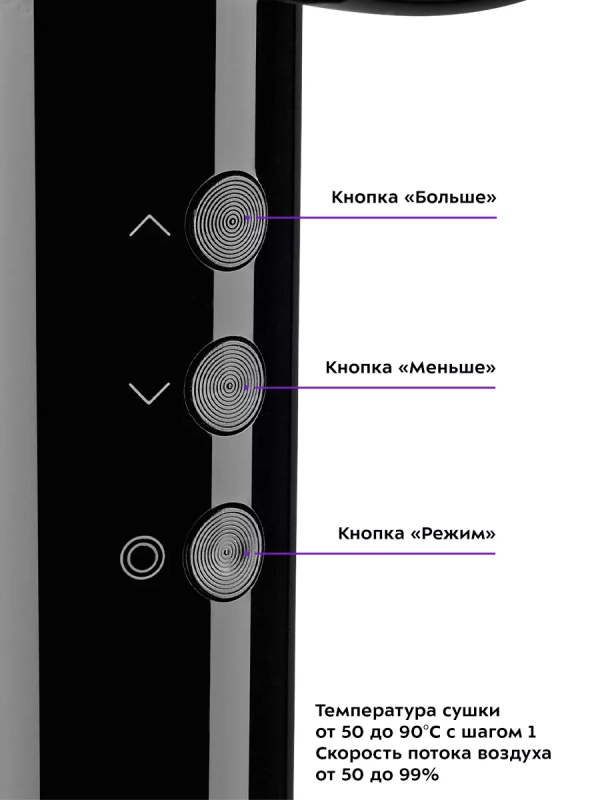 Фен для волос КТ-3241 - 1400 Вт