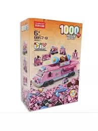 Конструктор ФудТрак с мороженым 6в1 1000дет Конструктор ФудТрак с мороженым 6в1 1000дет