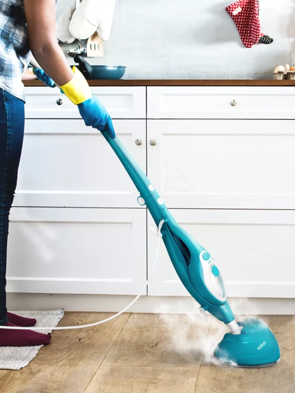Паровая швабра с насадками КТ-1081 (2 в 1) - 1500 Вт