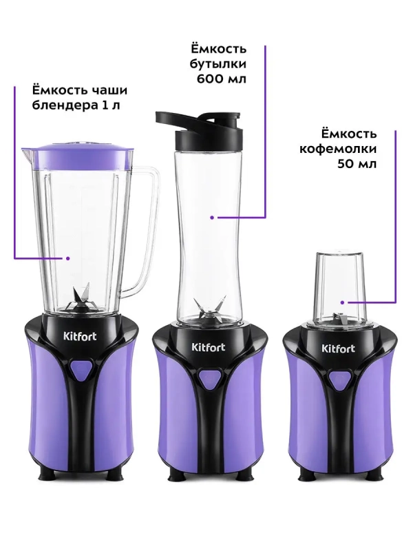 Стационарный блендер с чашей для смузи КТ-3034