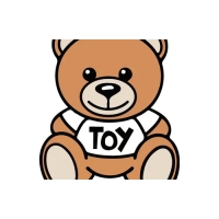 Чемодан детский 32 л (XS), Bear Toy, отдел на молнии, цвет жёлтый