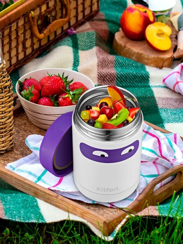 Термос для еды и чая КТ-1219 - 0.3 л