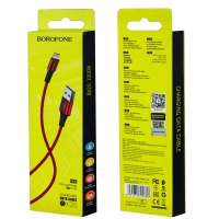 Кабель BX20 USB Lightning 1M Borofone красный