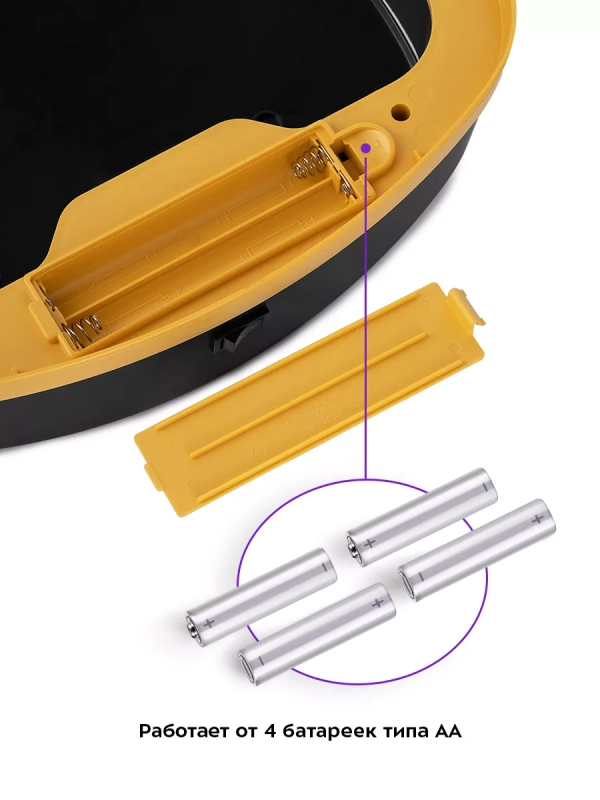 Мусорное ведро сенсорное с крышкой КТ-6024 - 12 л