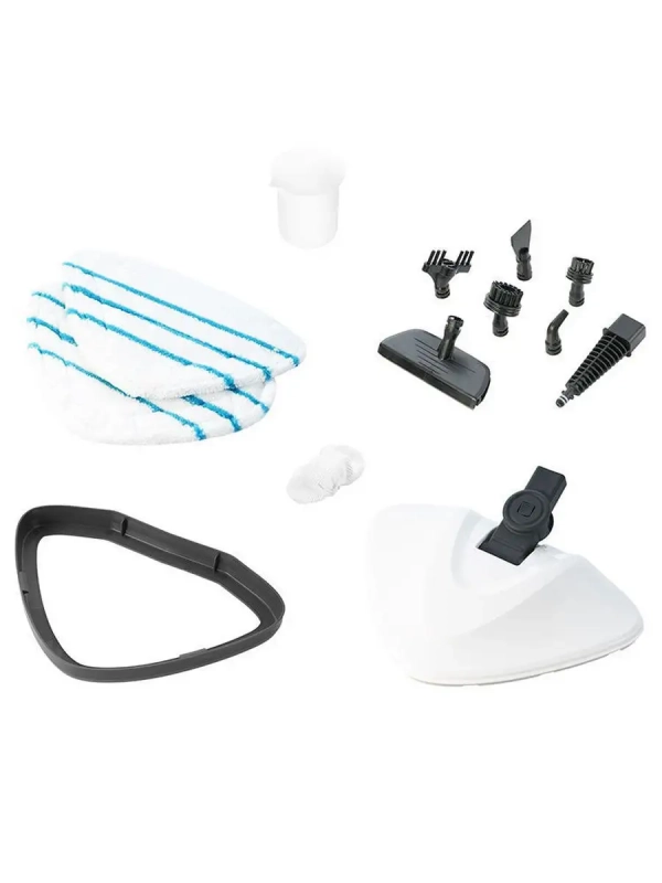 Паровая швабра пароочиститель с насадками КТ-1008 Паровая швабра пароочиститель с насадками КТ-1008