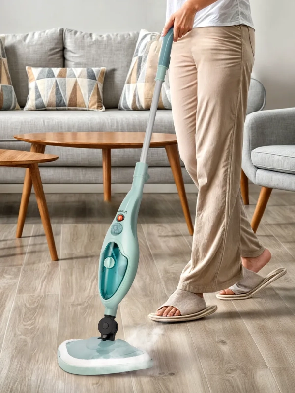 Паровая швабра с насадками КТ-1079 (2 в 1) - 1300 Вт