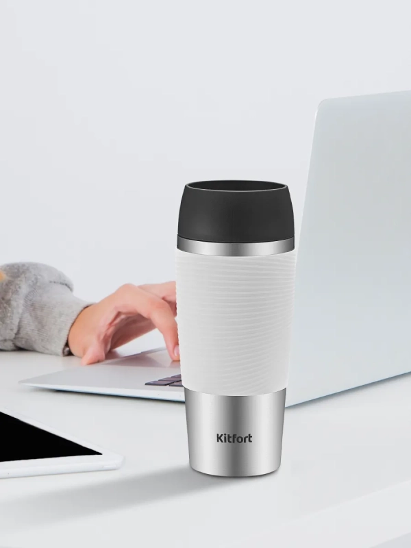 Термокружка для кофе КТ-1224 - 0.4 л Термокружка для кофе КТ-1224 - 0.4 л