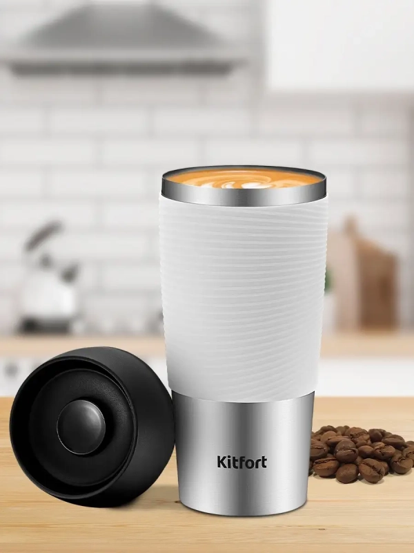 Термокружка для кофе КТ-1224 - 0.4 л Термокружка для кофе КТ-1224 - 0.4 л