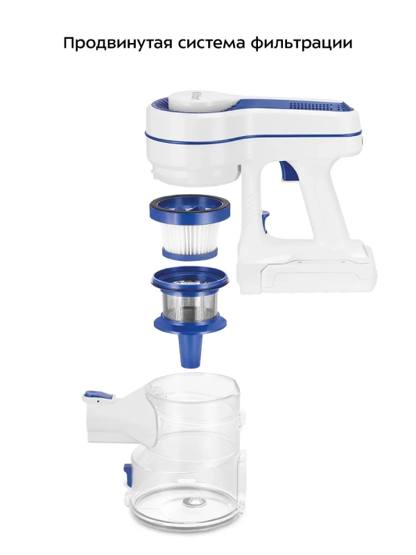 Вертикальный беспроводной пылесос КТ-5512 - 120 Вт Вертикальный беспроводной пылесос КТ-5512 - 120 Вт