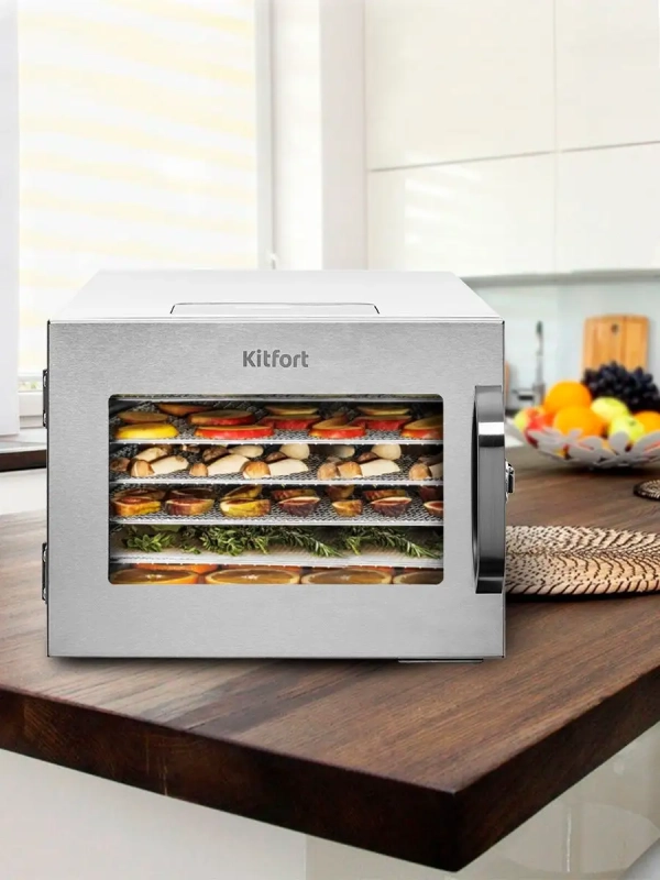 Сушилка для овощей и фруктов КТ-1917 - 400 Вт