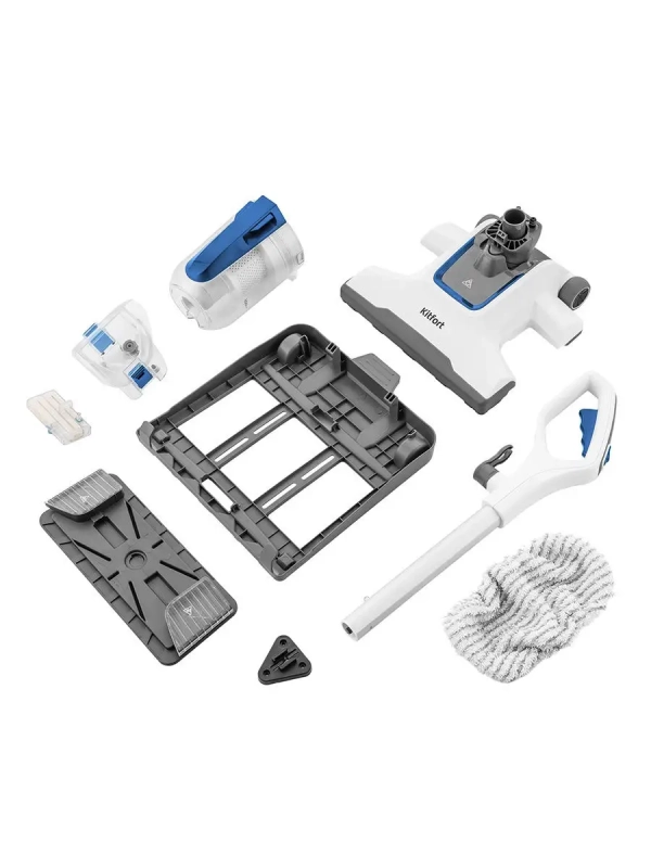 Пылесос для дома вертикальный паровой КТ-556 (2 в 1) 1700 Вт Пылесос для дома вертикальный паровой КТ-556 (2 в 1) 1700 Вт