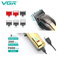 Машинка для стрижки волос VGR V-654 Золотая