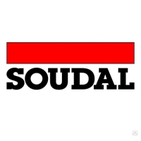 Герметик Soudal AC, для остекления, силиконовый, 600 мл