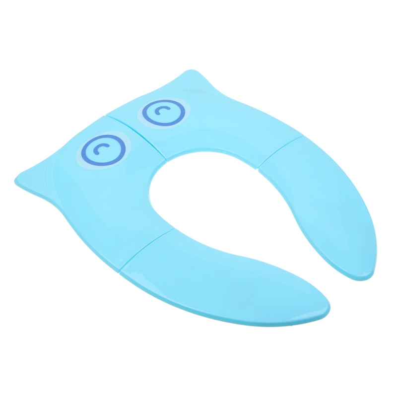 Сиденье для унитаза детское дорожное, ABS-пластик, 35х25,5х3см, цвет голубой Сиденье для унитаза детское дорожное, ABS-пластик, 35х25,5х3см, цвет голубой