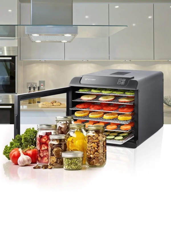 Дегидратор для овощей фруктов пастилы 500Вт КТ-1904