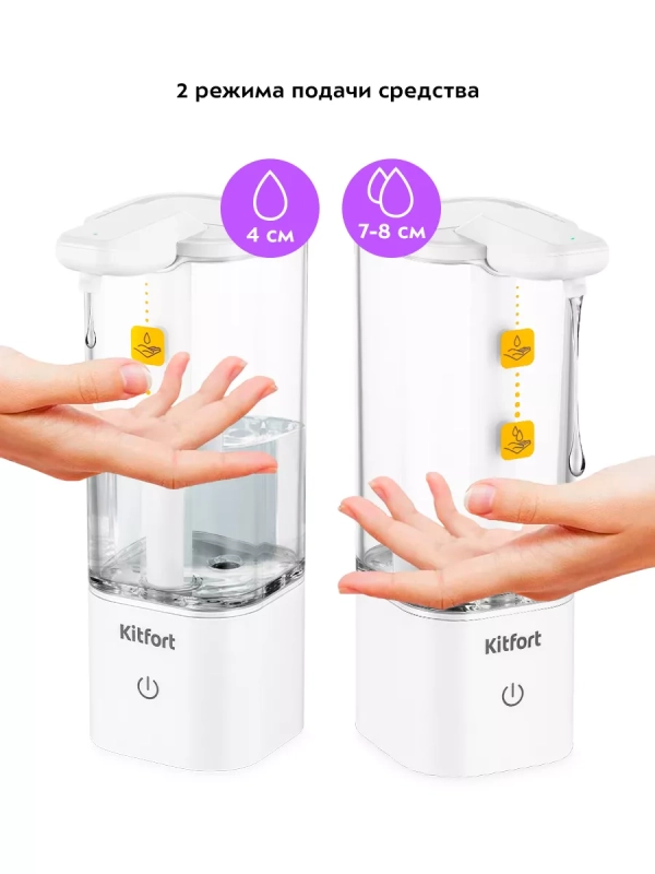 Диспенсер для мыла сенсорный КТ-6064 - 2.5 Вт Диспенсер для мыла сенсорный КТ-6064 - 2.5 Вт