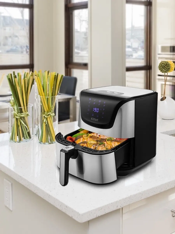 Аэрогриль с поддоном для фри КТ-2232 - 1700Вт