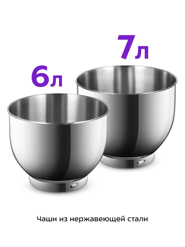 Планетарный миксер с чашей КТ-4407 - 1900 Вт