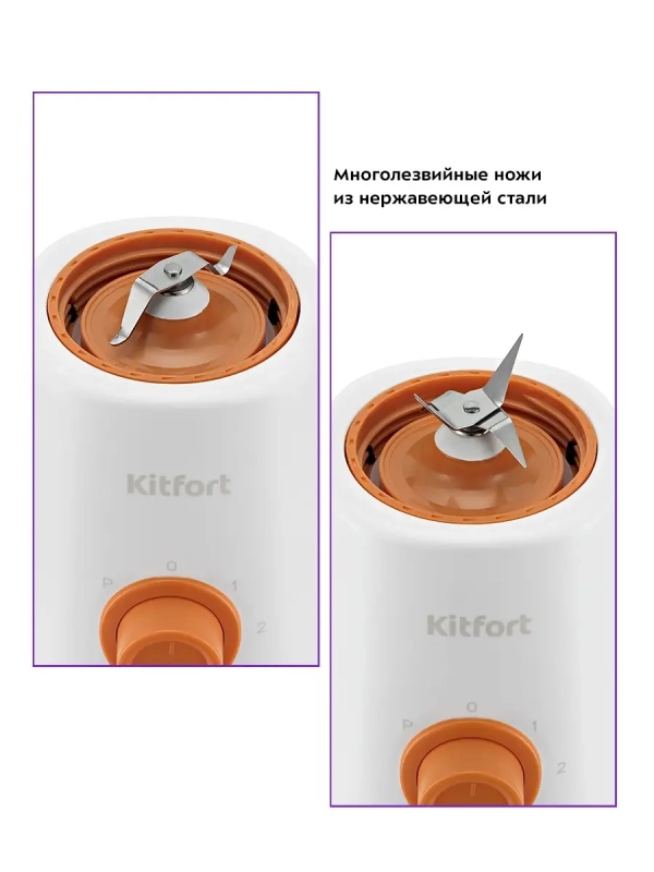 Блендер стационарный с чашей КТ-3055 (3 в 1) - 300 Вт