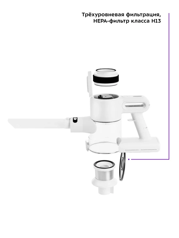 Беспроводной вертикальный пылесос для дома КТ-5117 - 150 Вт Беспроводной вертикальный пылесос для дома КТ-5117 - 150 Вт